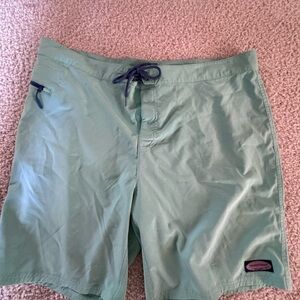 Vineyard Vines Light Green Swim Board Shorts